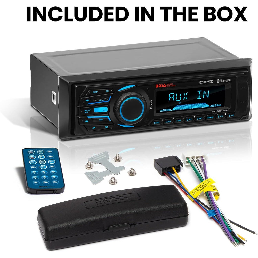 Boss Audio MR1308UABK Mp3 Am/fm Usb/sd Aux In Wireless - Boatyard Malaysia