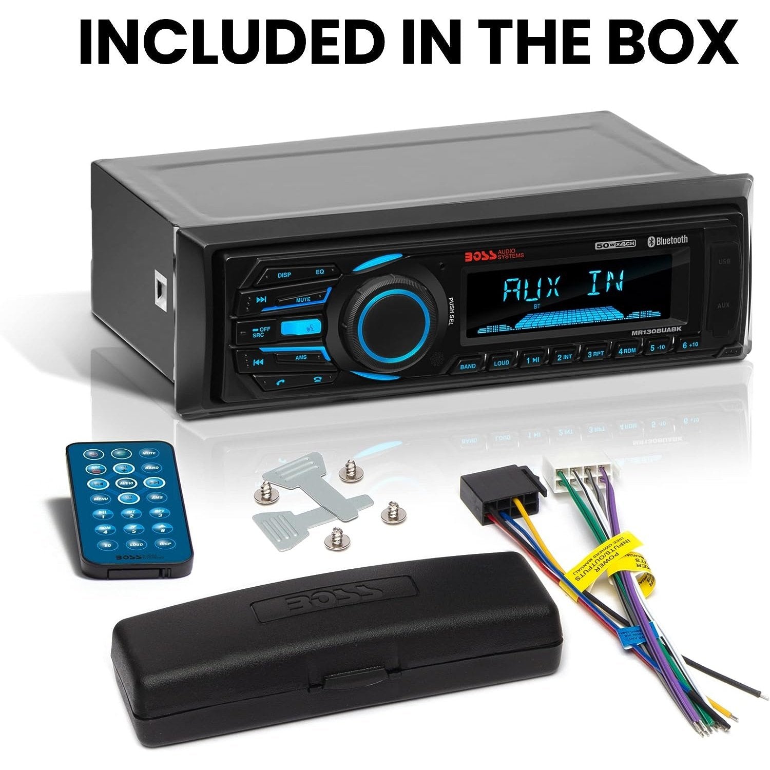 Boss Audio MR1308UABK Mp3 Am/fm Usb/sd Aux In Wireless - Boatyard Malaysia