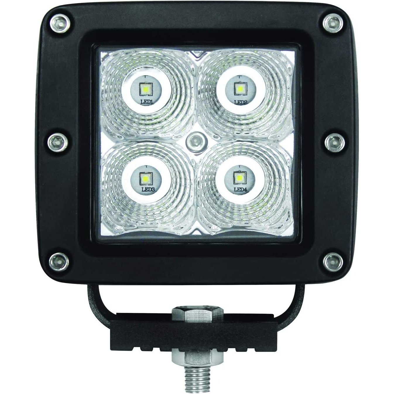 Hella Marine Value Fit LED 4 Cube Flood Light - Black - Boatyard Malaysia