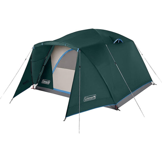 Skydome 6-Person Camping Tent with Full-Fly Vestibule, Evergreen