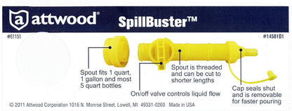 Attwood SpillBuster Spout