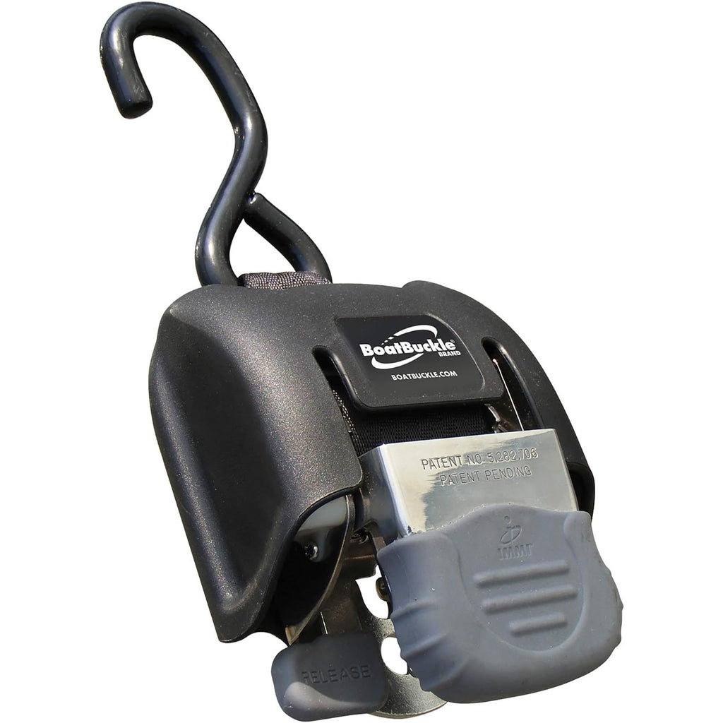 IMMI / Boatbuckle G2 Stainless Steel Retractable Bow Tie-Down - Boatyard Malaysia