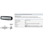 Hella Marine Value Fit Mini 6 LED Flood Light Bar - Black - Boatyard Malaysia