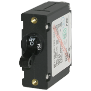 Blue Sea System 7208 CIRCUIT BREAKER AA1 15A BLACK - Boatyard Malaysia