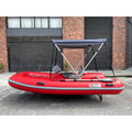 Delta AL 330 Rigid Inflatable Boat with 2-Bow Bimini & ST Console boatyardmalaysia