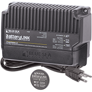 Blue Sea System 7608 BATTERYLINK 12V 20 AMP 2 BANK CHARGER - Boatyard Malaysia
