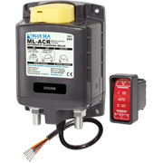 Blue Sea System 7623 ML ACR CHARGING RELAY WITH MANUAL CONTROL 24V - Boatyard Malaysia