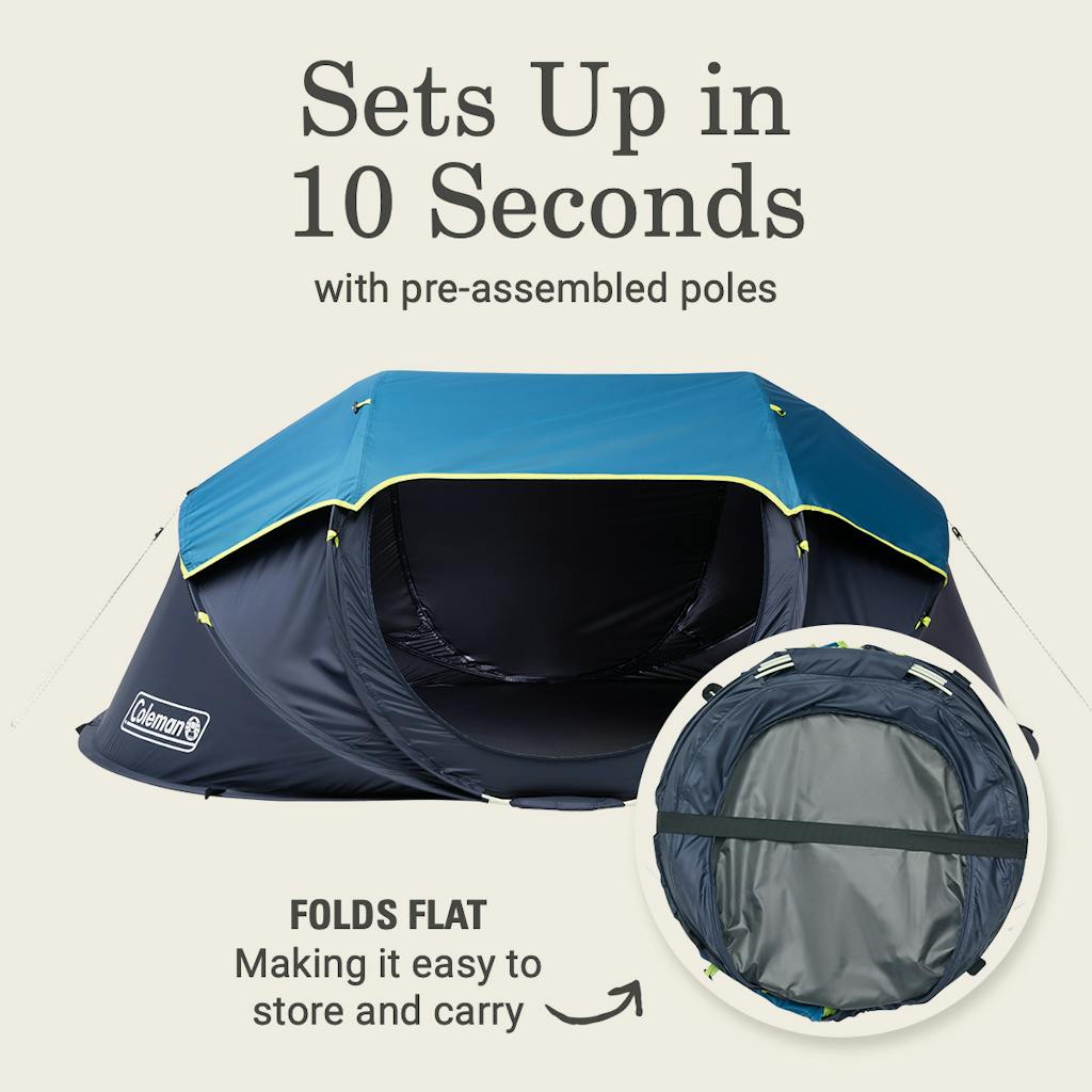 4-Person Camp Burst Pop-Up Tent with Dark Room Technology boatyardmalaysia