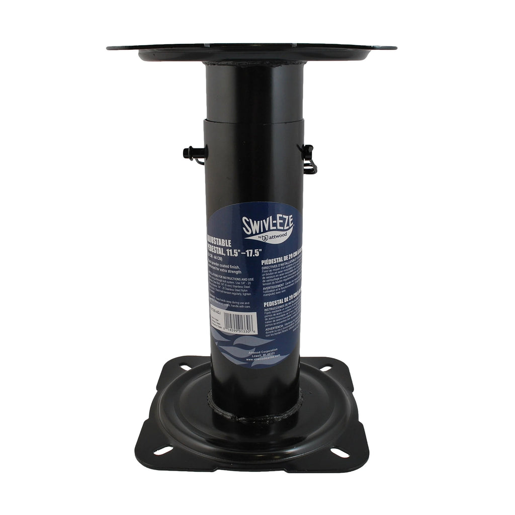 Swivl-Eze Black Powder Coated Seat Pedestals boatyardmalaysia