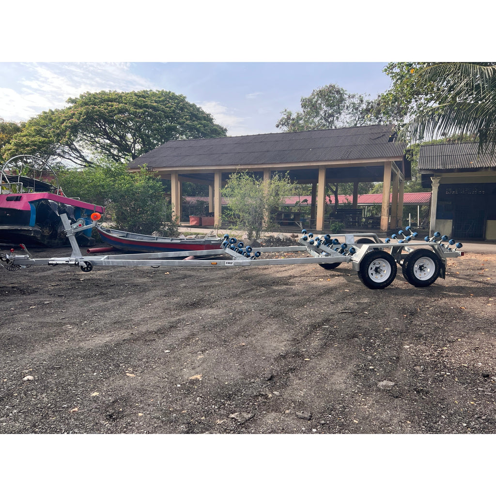 TMC Double Axle 9M Trailer - Boatyard Malaysia