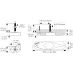 Airmar Technology B258 High Speed Fairing Block - Boatyard Malaysia