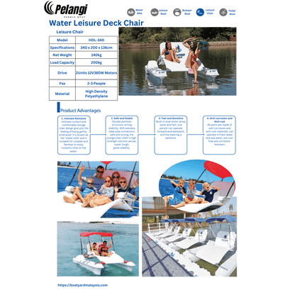 Water Leisure Deck Chair boatyardmalaysia