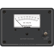 Blue Sea System 8015 PANEL 8-16VDC 3 BANK ANALOG - Boatyard Malaysia