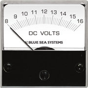 Blue Sea System 8028 VOLTMETER MICRO DC 8-16V - Boatyard Malaysia