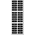 Blue Sea System 8030 LABEL KIT DC PANEL BASIC - Boatyard Malaysia