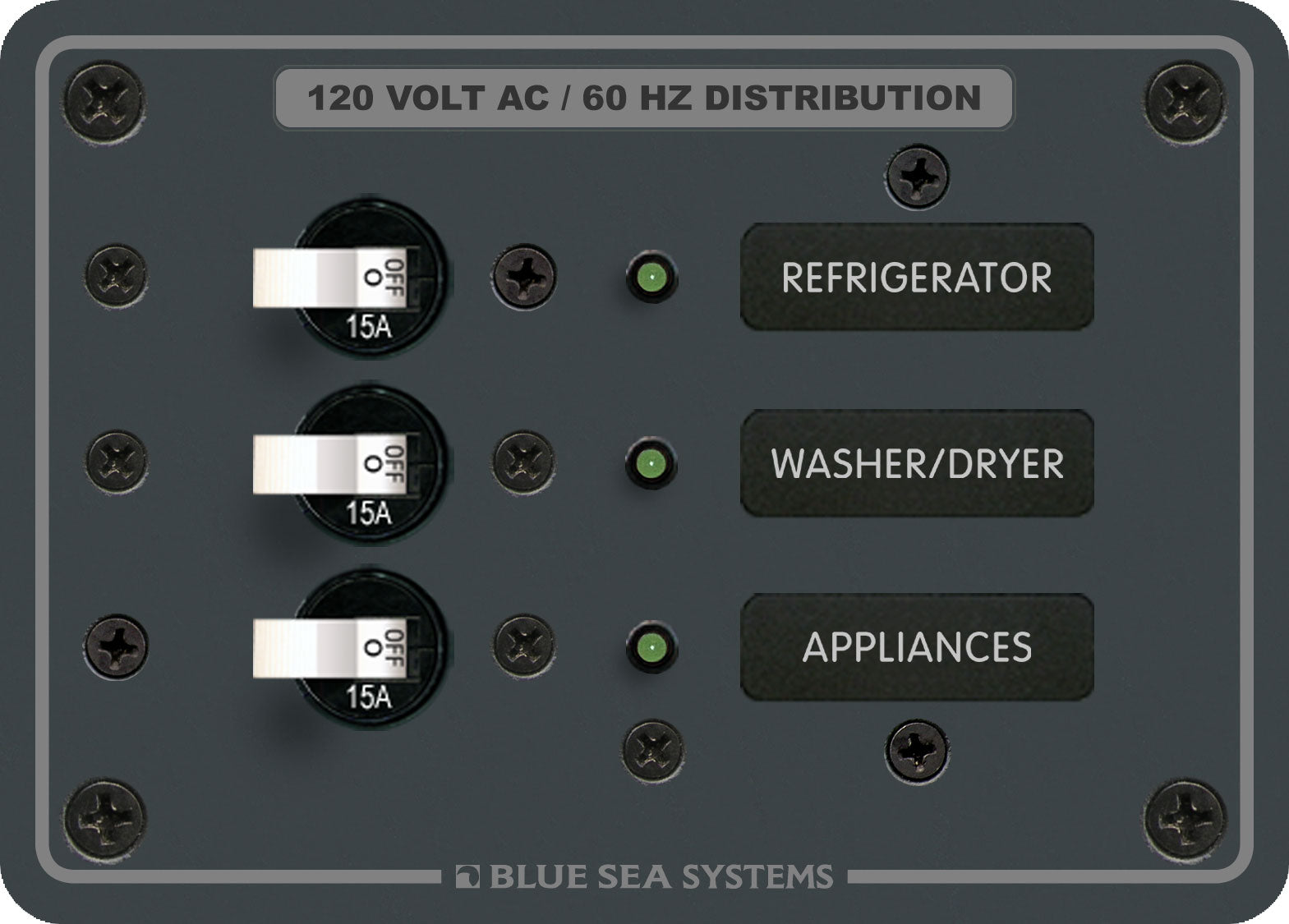 Blue Sea System AC 3-Position Switches - Boatyard Malaysia