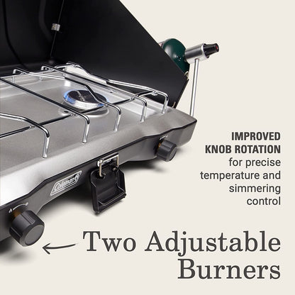 Triton™+ 2-Burner Propane Gas Camping Stove