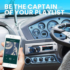 Boss Audio MCK508WB.6 Package W/MR508UABW Receiver, 2 - 6.5" Speakers & Antenna - Boatyard Malaysia