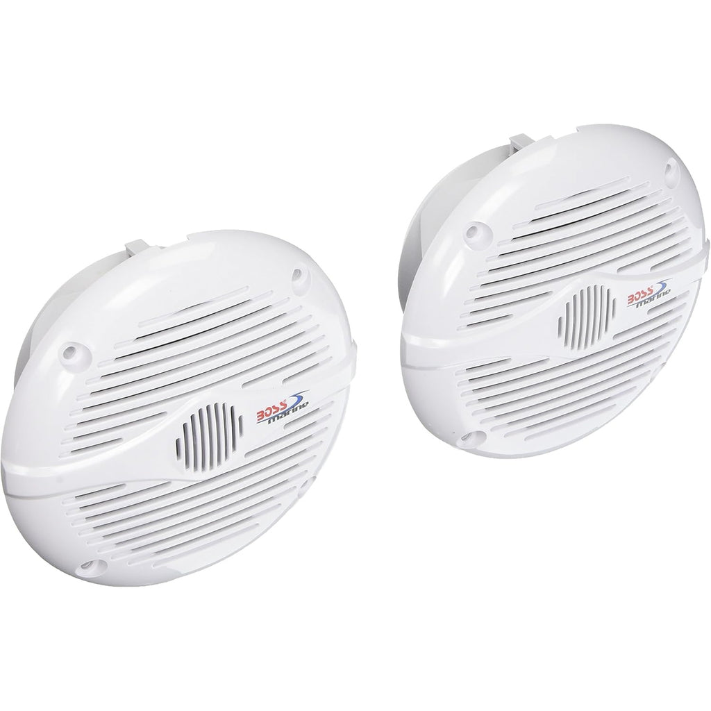 Boss Audio MR50W White 5.25" Round Speakers pair - Boatyard Malaysia