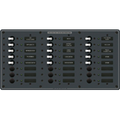 Blue Sea System 8165 BREAKER PANEL 230VAC 24 POS - Boatyard Malaysia
