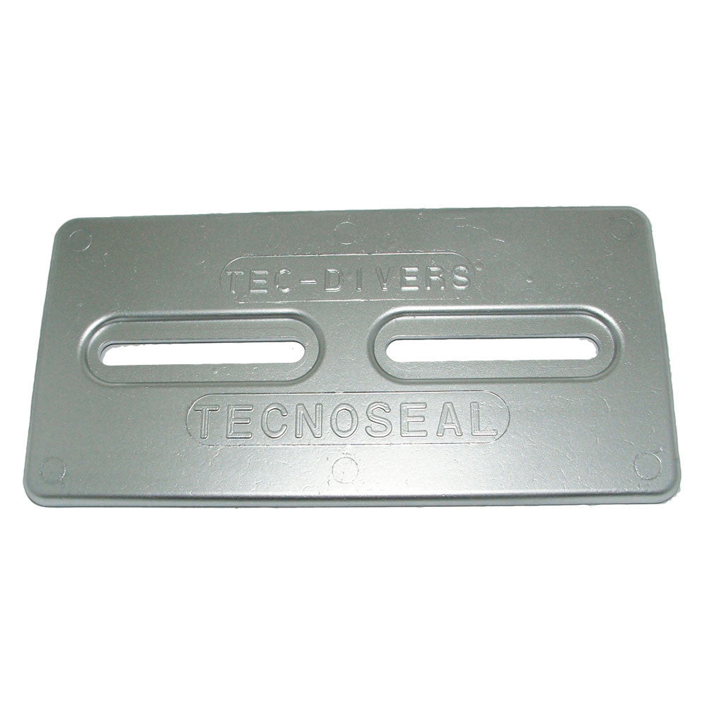 Tec-30Al Hull Plate Anode Alum 6-1/8"X2-5/8"X5/8" boatyardmalaysia