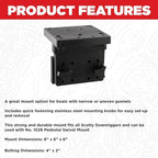Scotty Right Angle Side Mount Bracket for 1080 -1116 - Boatyard Malaysia