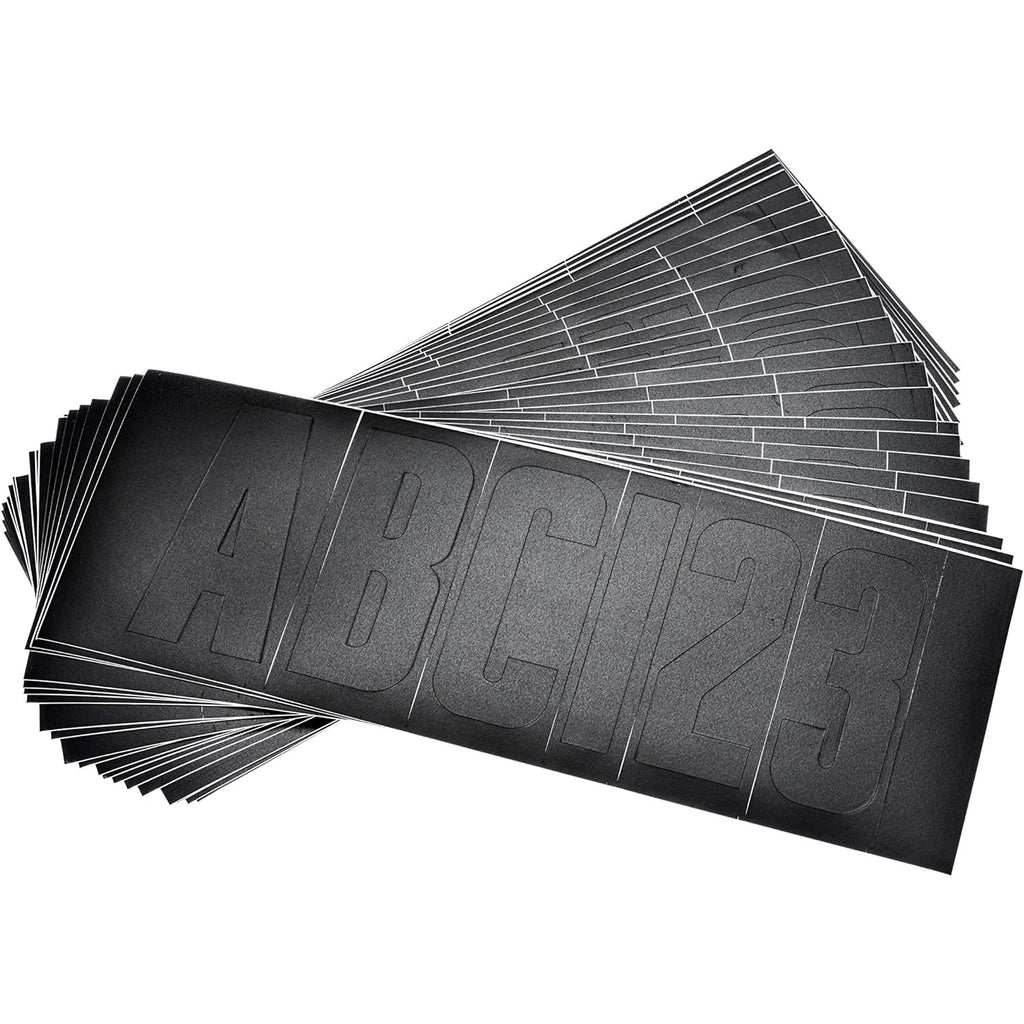 Attwood Letter & Number Kit, Black - Boatyard Malaysia