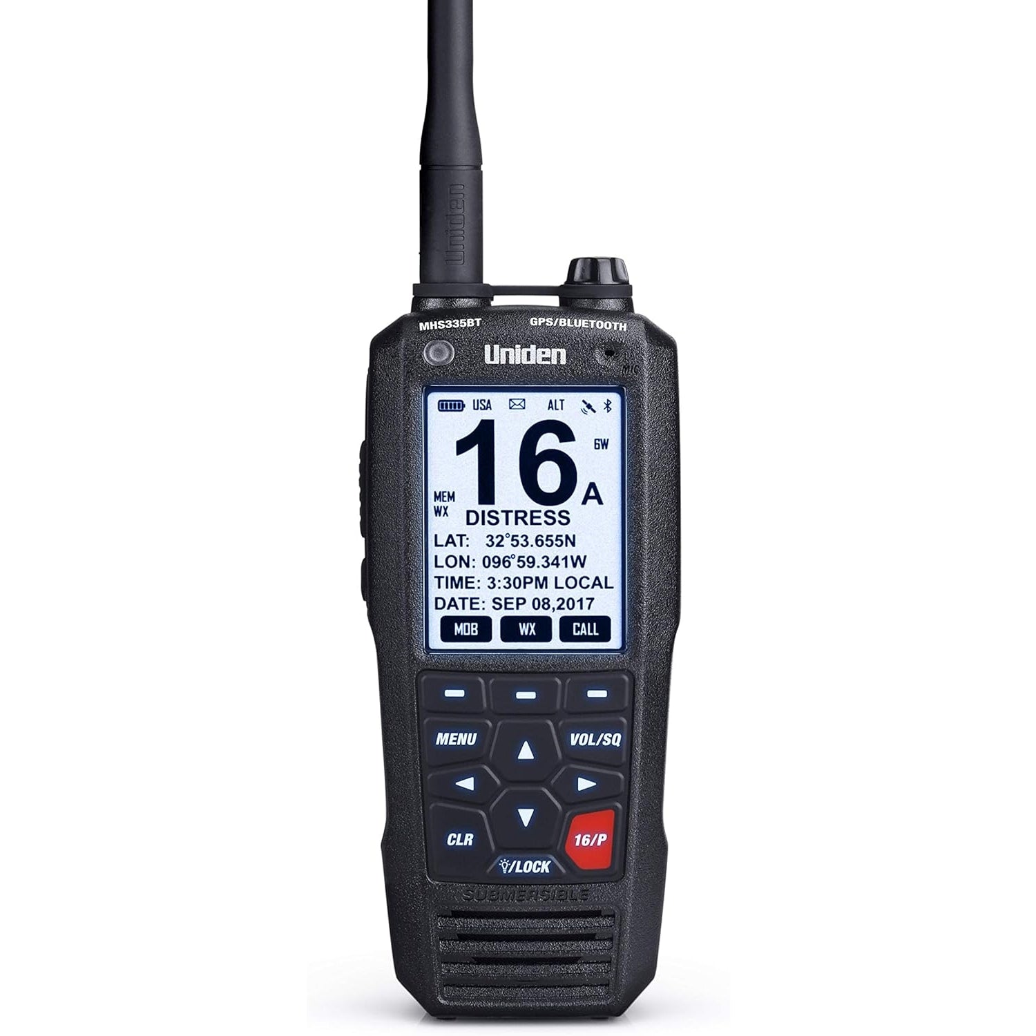 Uniden Uniden Handheld VHF Radio with GPS & Bluetooth - Boatyard Malaysia