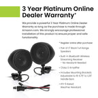 Boss Audio MCBK425BA 600W Motorcycle/ATV Sound System W/Bluetooth - Black - Boatyard Malaysia