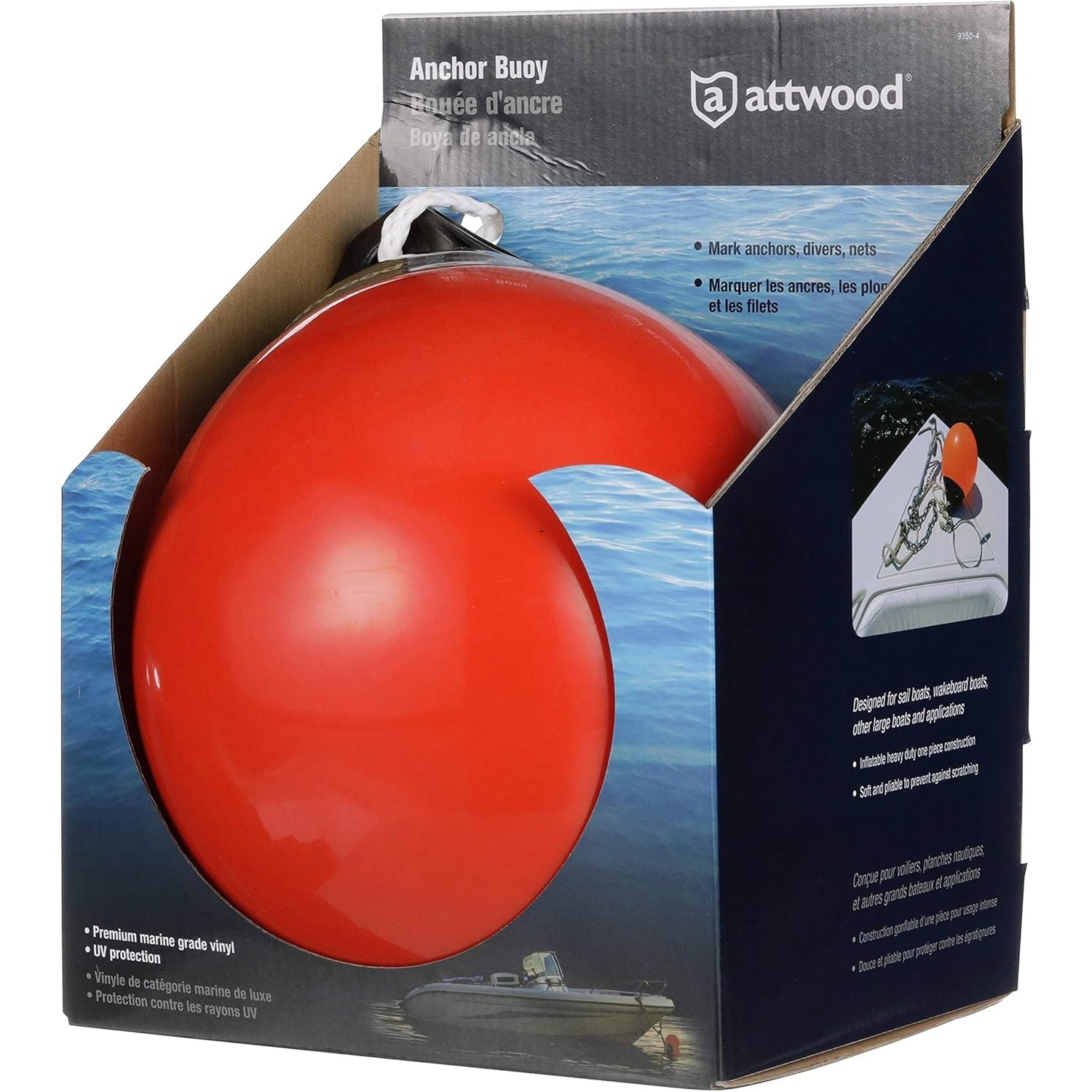 Attwood 9" Anchor Buoy - Boatyard Malaysia