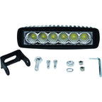 Hella Marine Value Fit Mini 6 LED Flood Light Bar - Black - Boatyard Malaysia