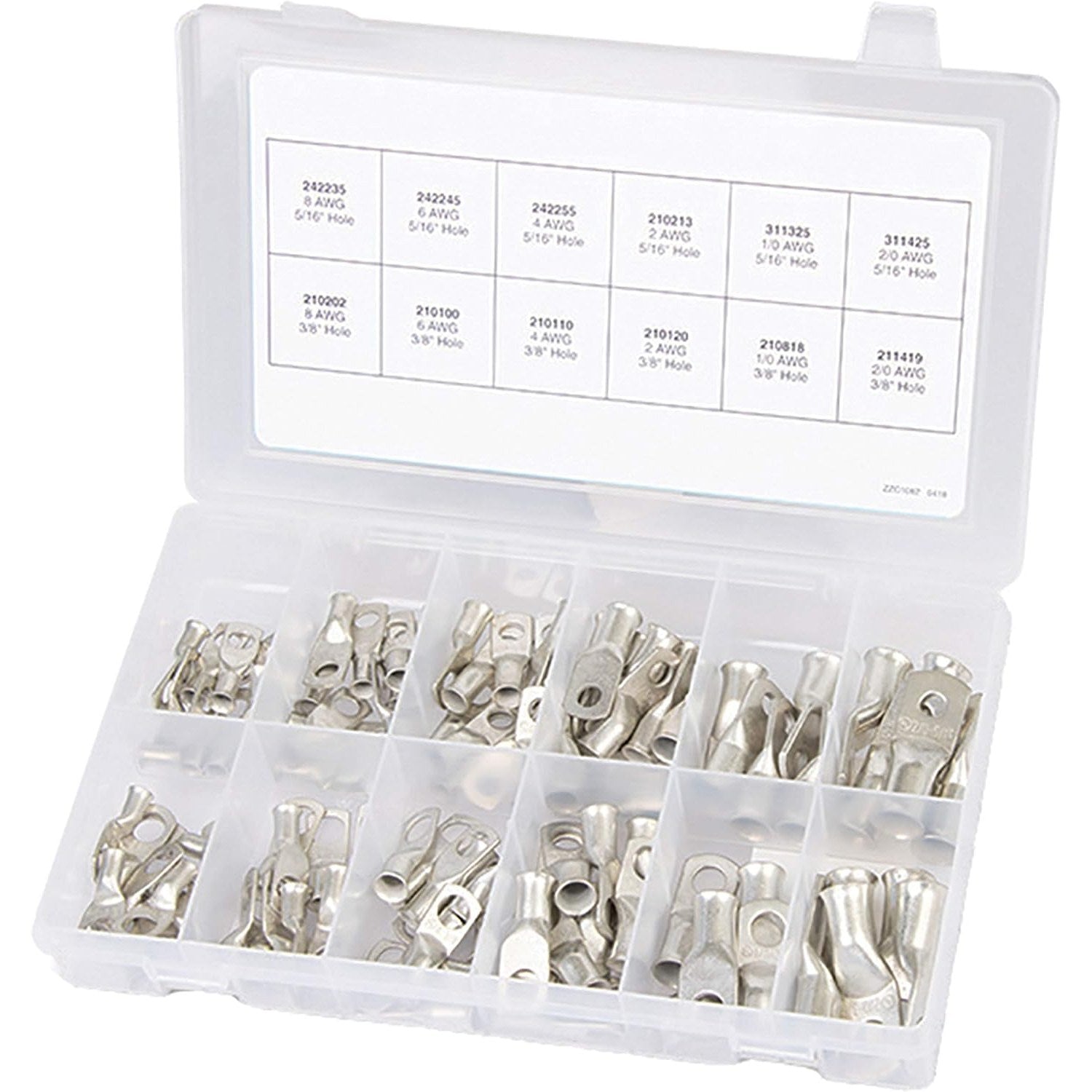 Ancor 100 Piece Tinned Copper Lug Kit - Boatyard Malaysia