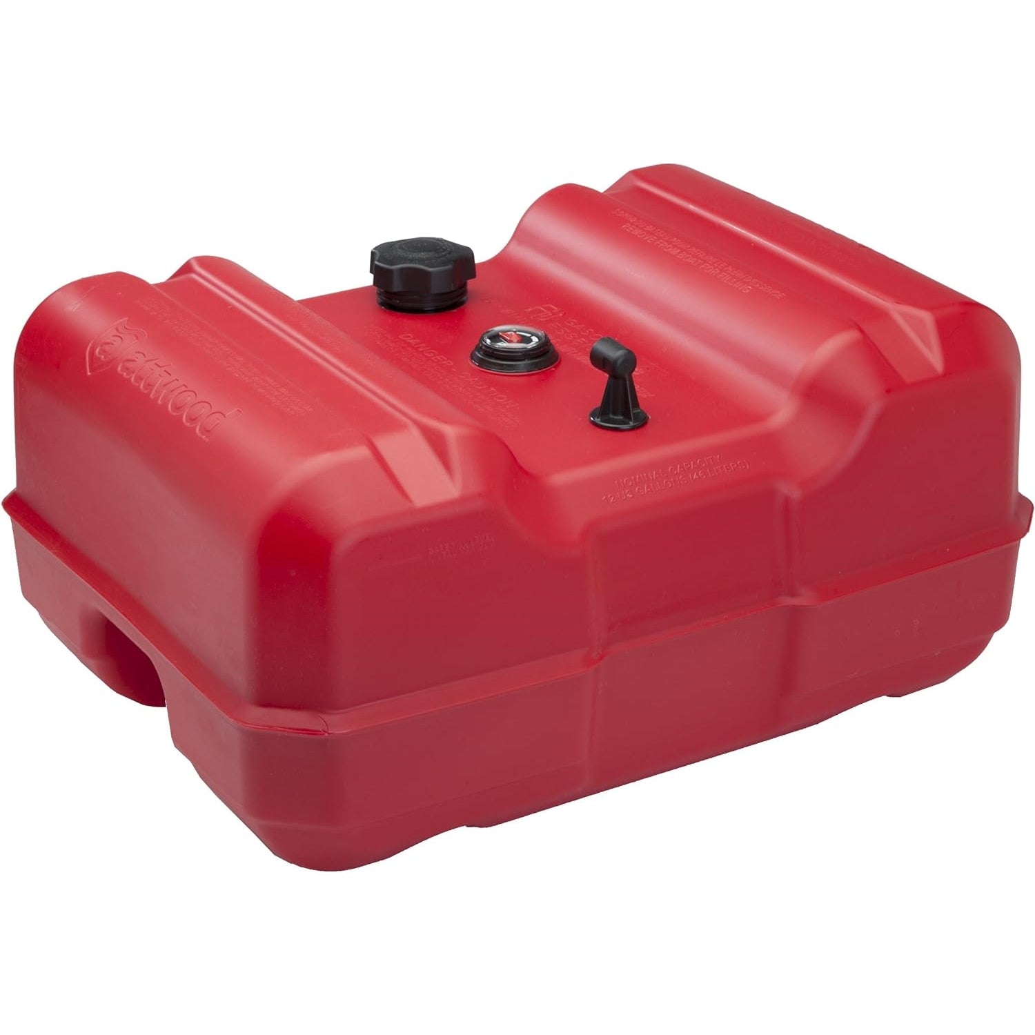 Attwood Gallon Low-Profile Portable Fuel Tank with Gauge - Boatyard Malaysia