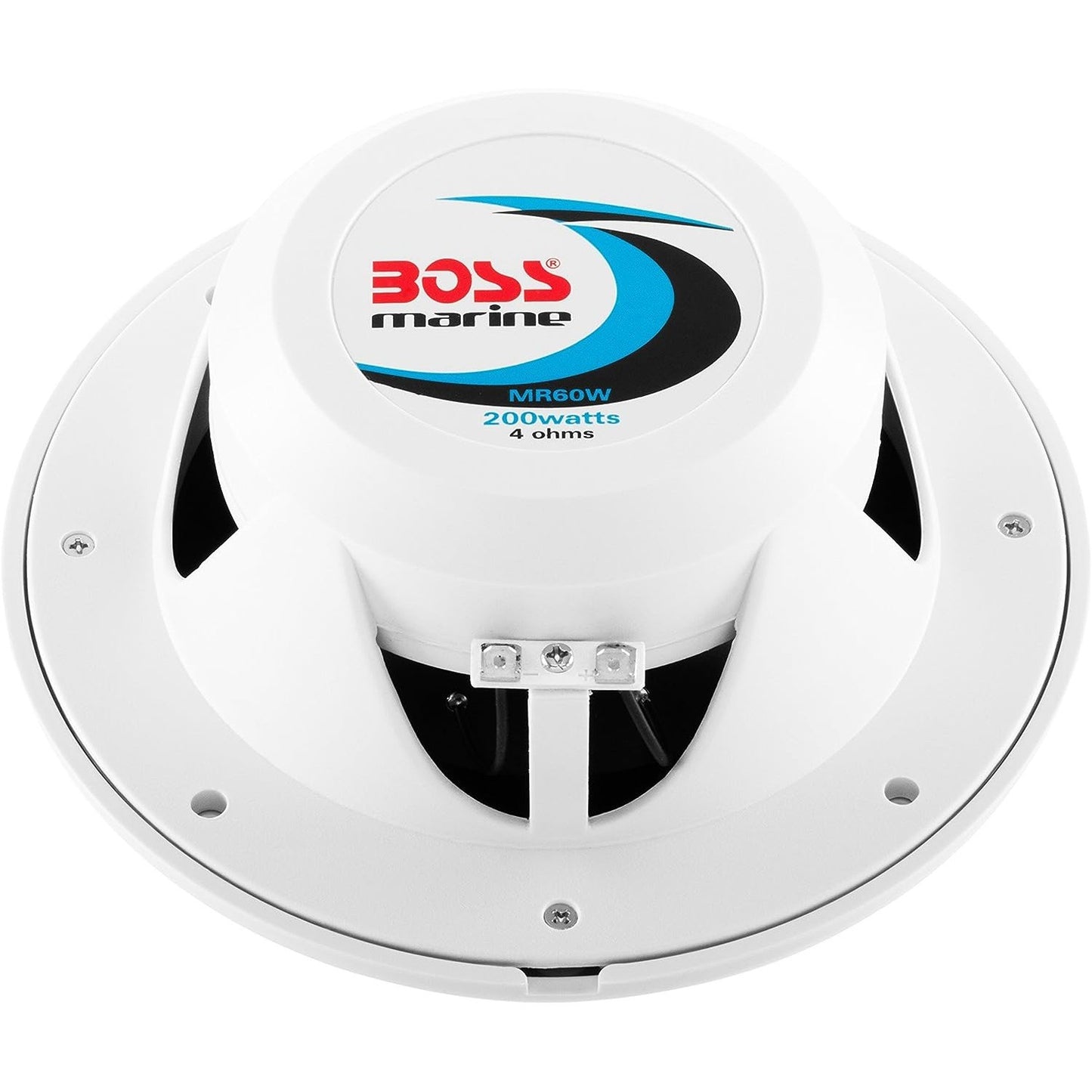 Boss Audio Mr60w White 6.5" Round Speakers (pair)