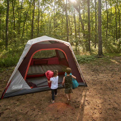 Skylodge 4-Person Instant Camping Tent, Blackberry