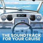 Boss Audio MCBK634B.6 Package W/MR634UAB, 2-MR6B Speakers & MRANT10 Antenna - Black - Boatyard Malaysia