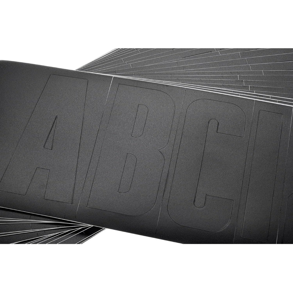 Attwood Letter & Number Kit, Black - Boatyard Malaysia