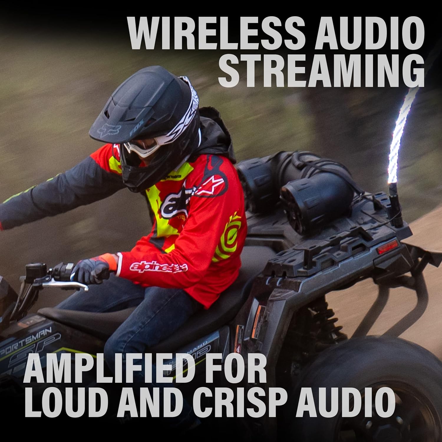 Boss Audio Utv4brgb Amplified All Terrain Sound System W/ 4" boatyardmalaysia