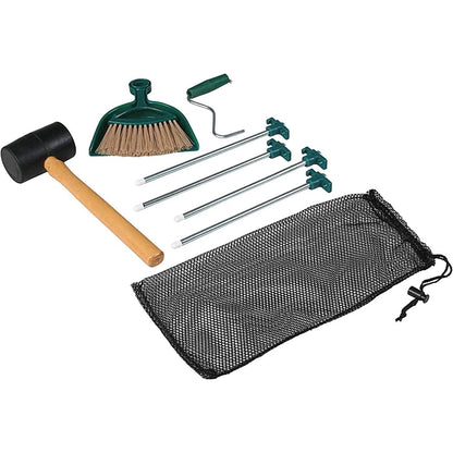Coleman Setup and Cleaning Essentials Tent Kit, Black and Green