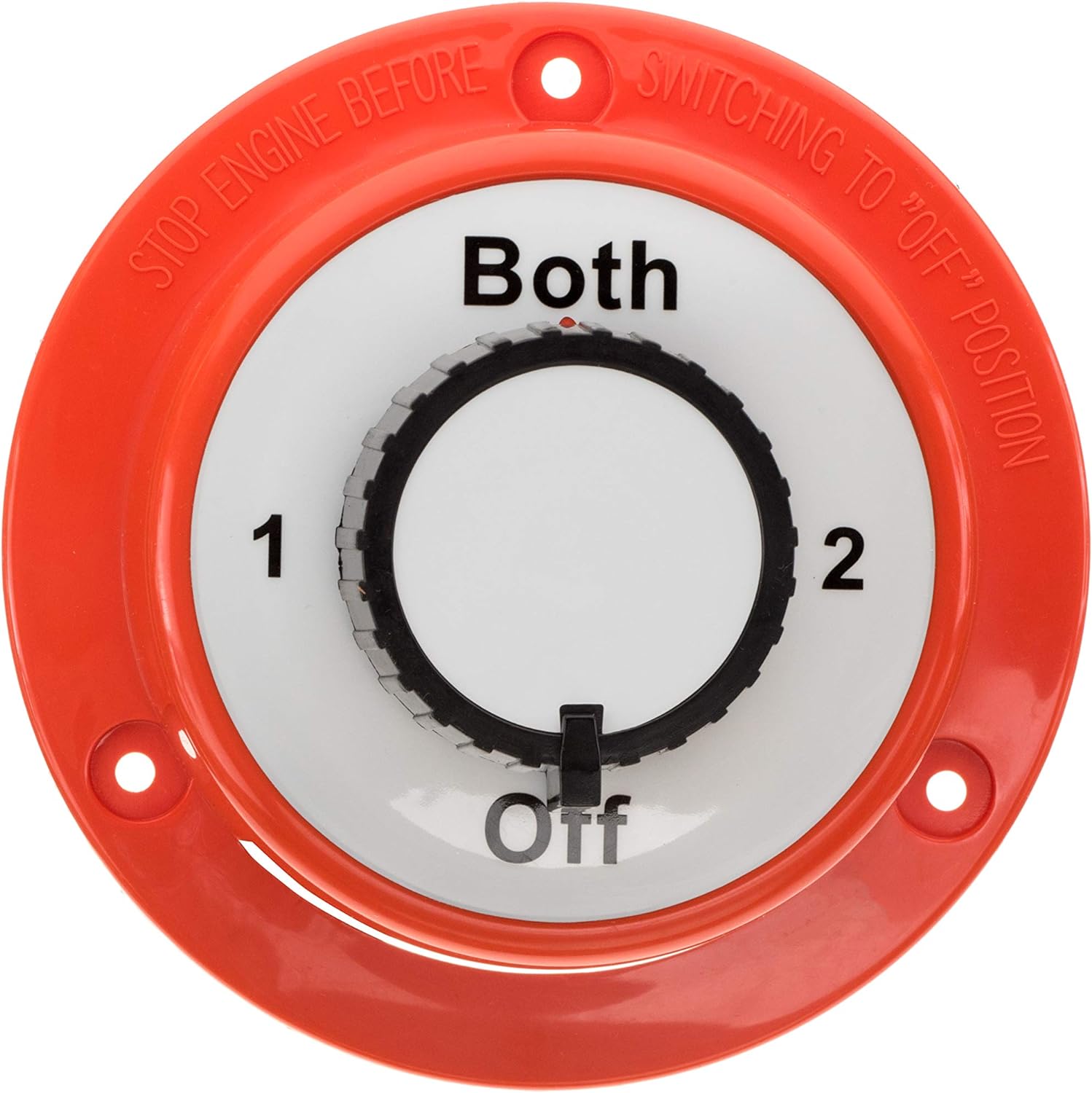 Perko Single Pole 4-Way Selector Marine Battery Switch - Boatyard Malaysia