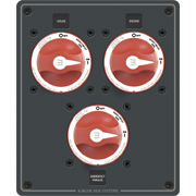 Blue Sea System 8280 PANEL DC PARALLEL 3 SWITCHES - Boatyard Malaysia