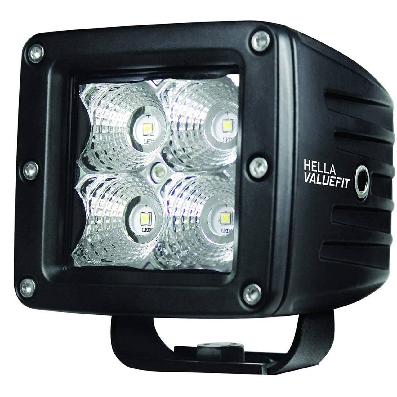 Hella Marine Value Fit LED 4 Cube Flood Light - Black - Boatyard Malaysia