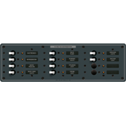 Blue Sea System 8375 PANEL DC 12 POS HORIZONTAL - Boatyard Malaysia