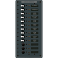 Blue Sea System 8376 PANEL DC 13 POS VERTICAL - Boatyard Malaysia
