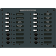 Blue Sea System 8377 PANEL DC 16 POS - Boatyard Malaysia