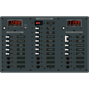 Blue Sea System 8408 BREAKER PANEL 18-DC 8-AC POS - Boatyard Malaysia