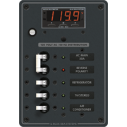 Blue Sea System 8505 BREAKER PANEL AC 3 POS W MAIN - Boatyard Malaysia