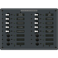 Blue Sea System 8561 BREAKER PANEL 230VAC 16 POS - Boatyard Malaysia
