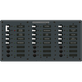 Blue Sea System 8565 BREAKER PANEL 230VAC 24 POS - Boatyard Malaysia