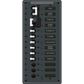 Blue Sea System 8566 BREAKER PANEL 230VAC SOURCE - Boatyard Malaysia